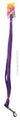 Dog Leash - Reflective Nylon 10mm (W) - 180cm (L) Purple