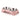 Twin Stainless Steel Pet bowl - Pink