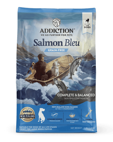 Addiction: Salmon Bleu (Dog)