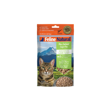 Feline Natural: Chicken & Lamb Feast Freeze Dried
