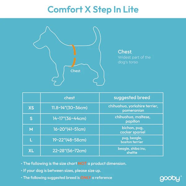 Gooby USA: Comfort X Step In Harness - Purple