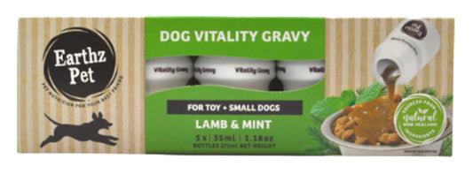 EarthzPet: Dog Vitality Gravy Lamb/Mint (5pk)