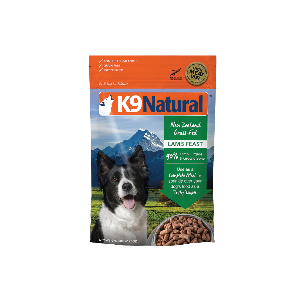 K9 Natural Freeze Dried: Lamb Feast - 500g