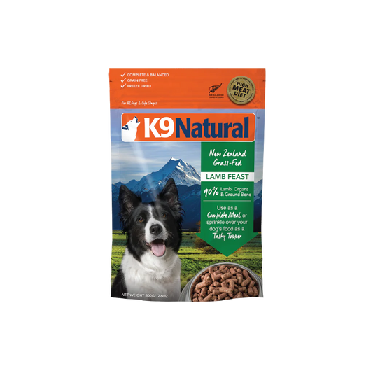 K9 Natural Freeze Dried: Lamb Feast - 500g