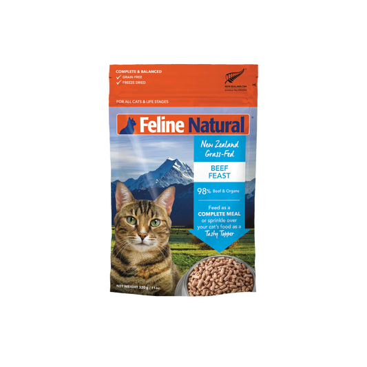 Feline Natural: Beef Feast Grain-Free (Freeze Dried)