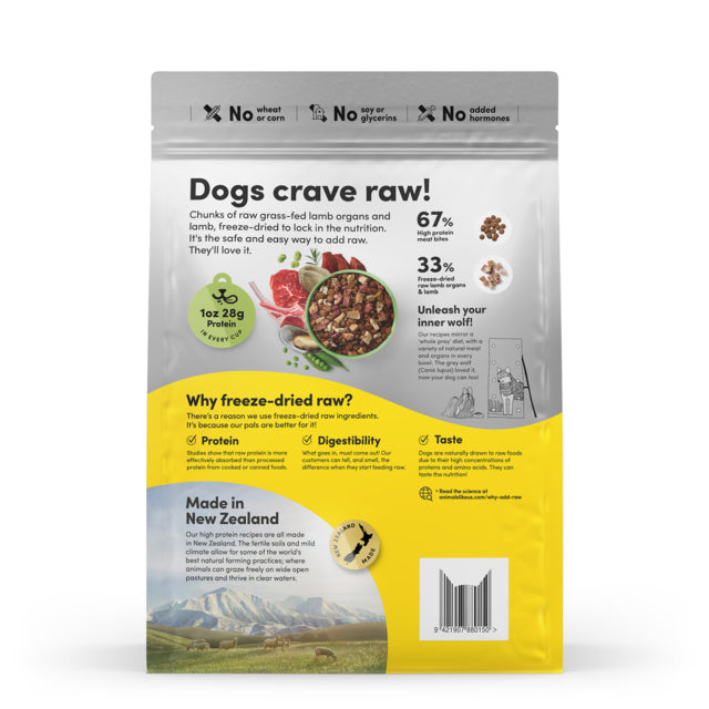 Animals Like Us: DOG RawMix33 with Lamb 2kg