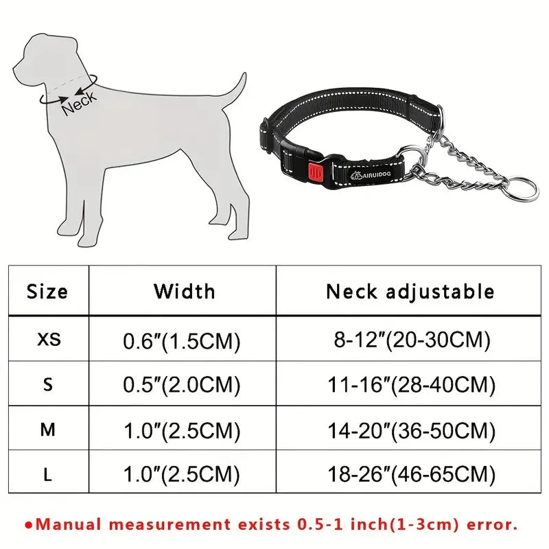 BAB Collar Dog Chain - Red