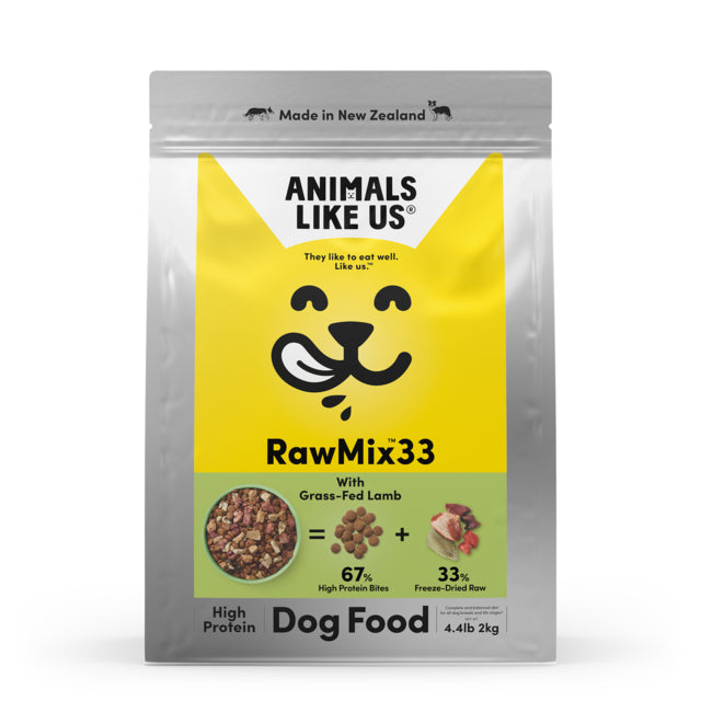 Animals Like Us: DOG RawMix33 with Lamb 2kg