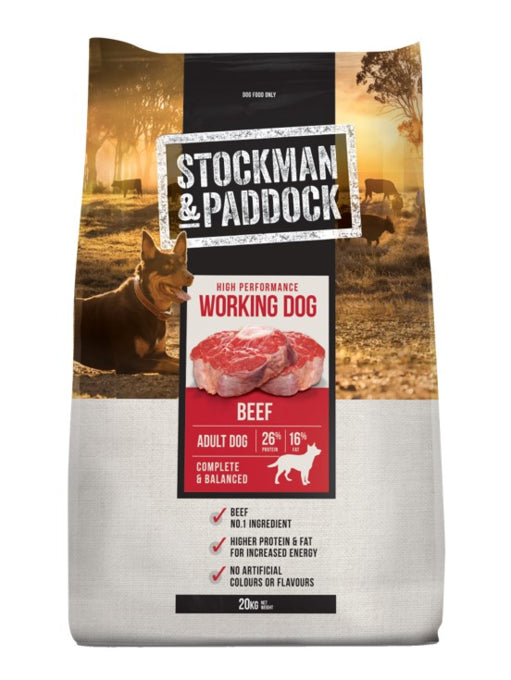 Stockman & Paddock: Working Dog Beef