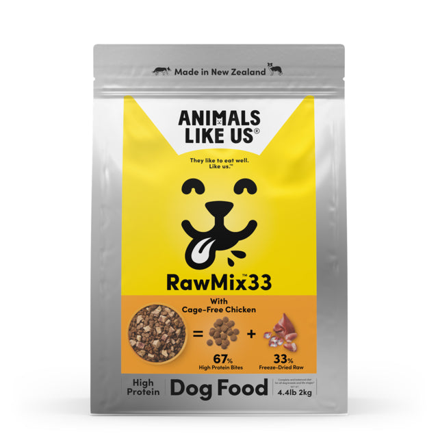 Animals Like Us: DOG RawMix33 with Chicken 2kg