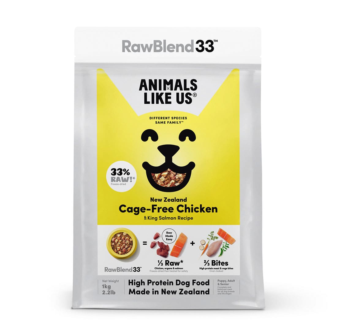 Animals Like Us: Raw Blend 33 Chicken & Salmon (Dog)