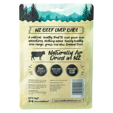 Wild at Heart: Air Dried Beef Liver Dog Treat - 80g