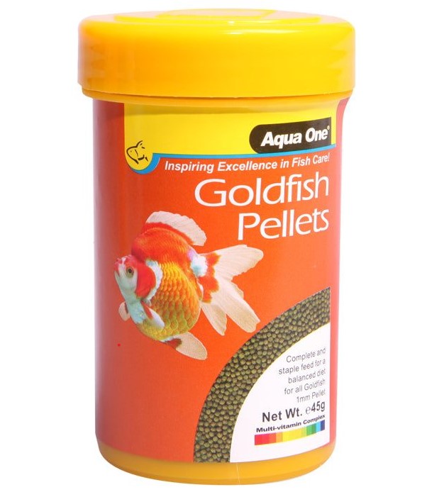 AquaOne Goldfish Pellet Food