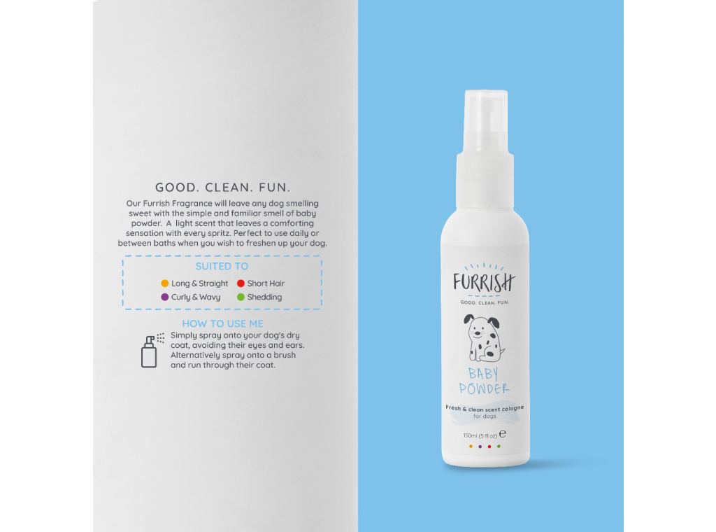 Furrish: Baby Powder Fresh Clean Cologne 150ml