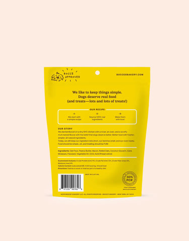 Bocce's: Bac'n Nutty Soft & Chewy Treats - 170g