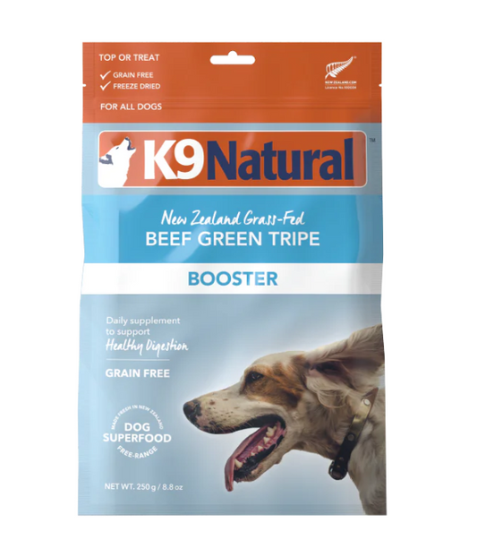 K9 Natural Supplement: Beef Green Tripe Topper - 250g