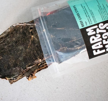 Farm Meats: Beef Liver Strips