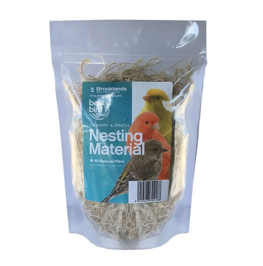 Brooklands Best Bird Nesting Material 50g Bob & Ben The Petfood Men