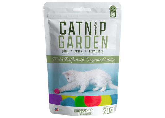 Multipet: Catnip Garden Catnip Puffs - 20pk