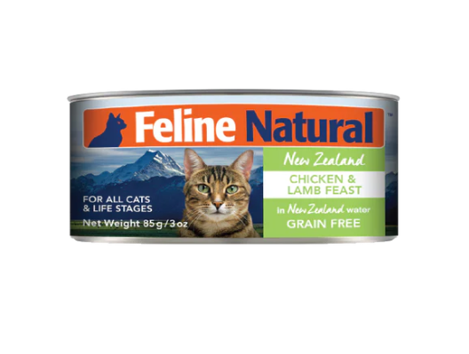 Feline Natural Canned: Chicken & Lamb Feast - 85g