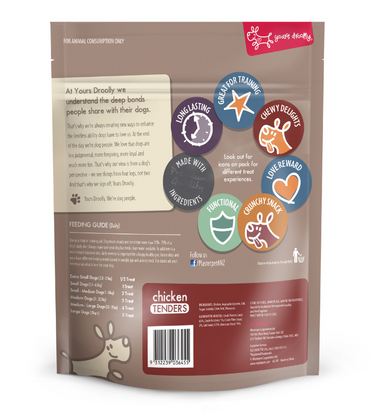Yours Droolly: Chicken Tenders Dog Treats - 500grm