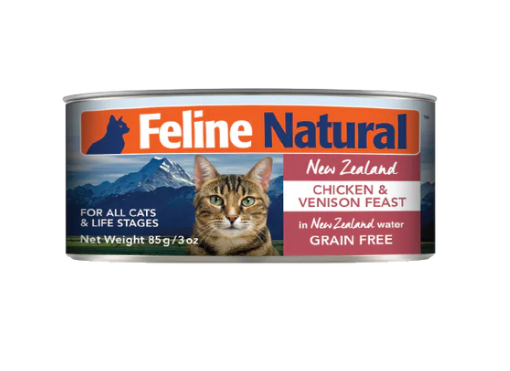 Feline Natural Canned: Chicken & Venison - 85g