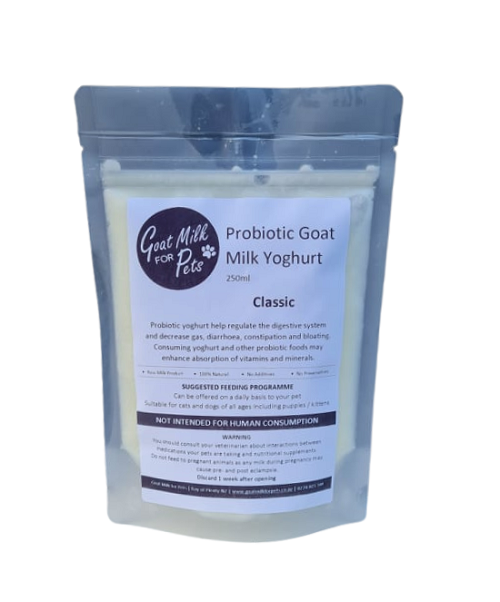 Raw Goat Milk Yoghurt Probiotic (250ml)