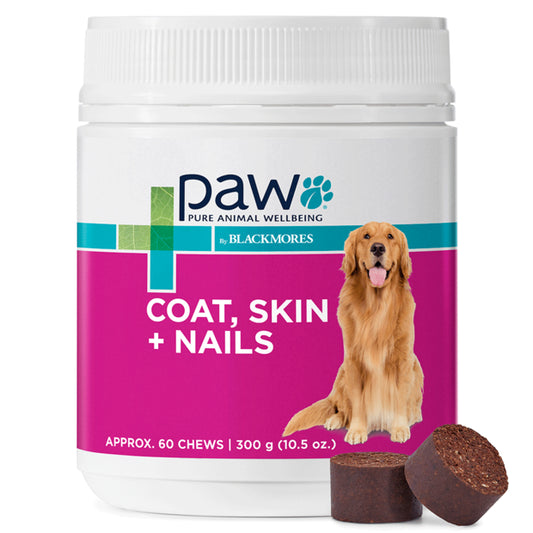 PAW by Blackmores: Coat, Skin + Nails Multivitamin Chews - 300g