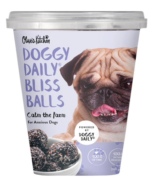 Olive's Kitchen: Doggy Daily Bliss Balls - Calm The Farm