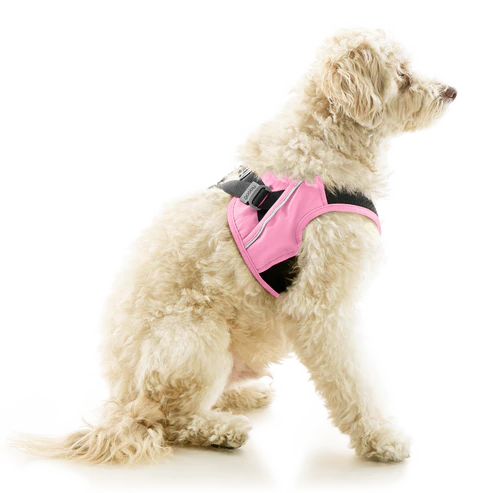 Gooby: Escape Free Easy Fit Harness - Flamingo Pink