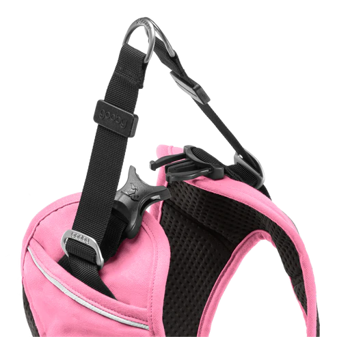 Gooby: Escape Free Easy Fit Harness - Flamingo Pink