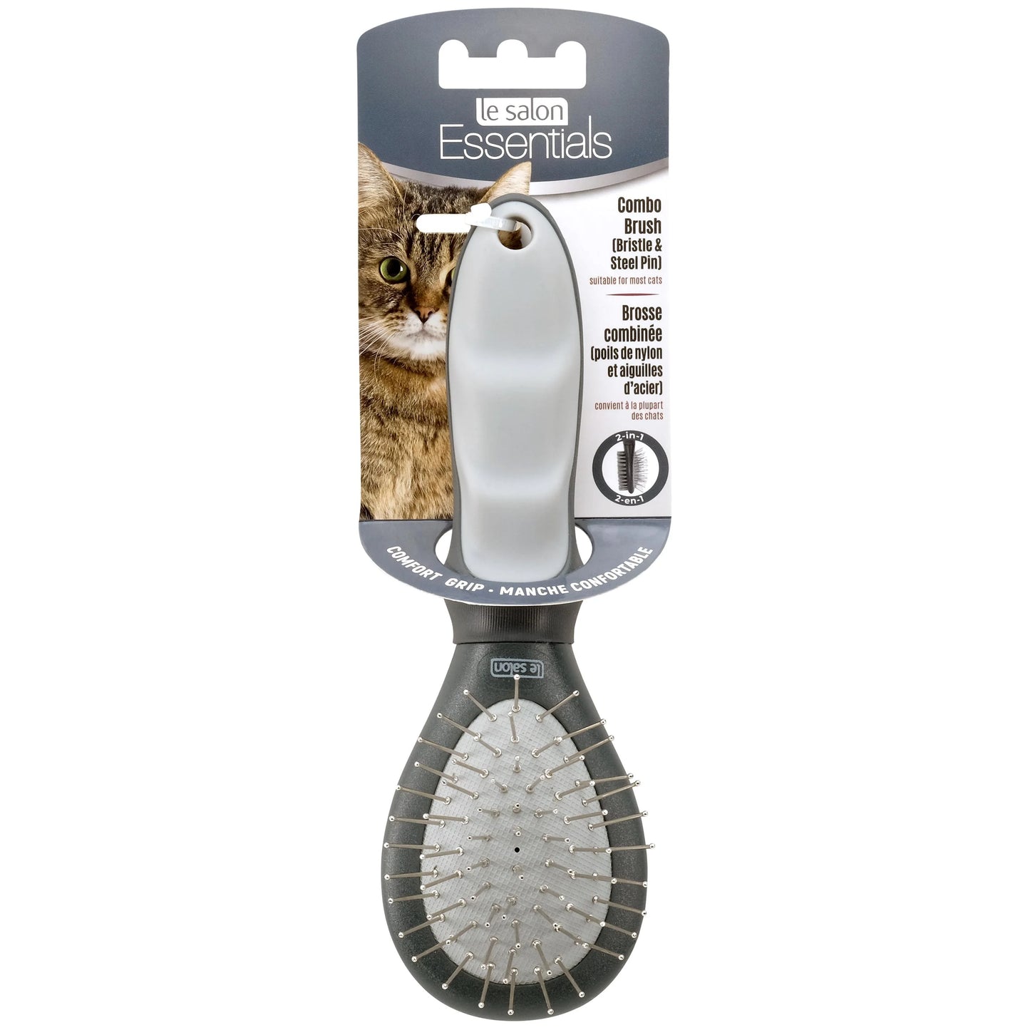 Le Salon: Essentials Cat Combo Brush - Small