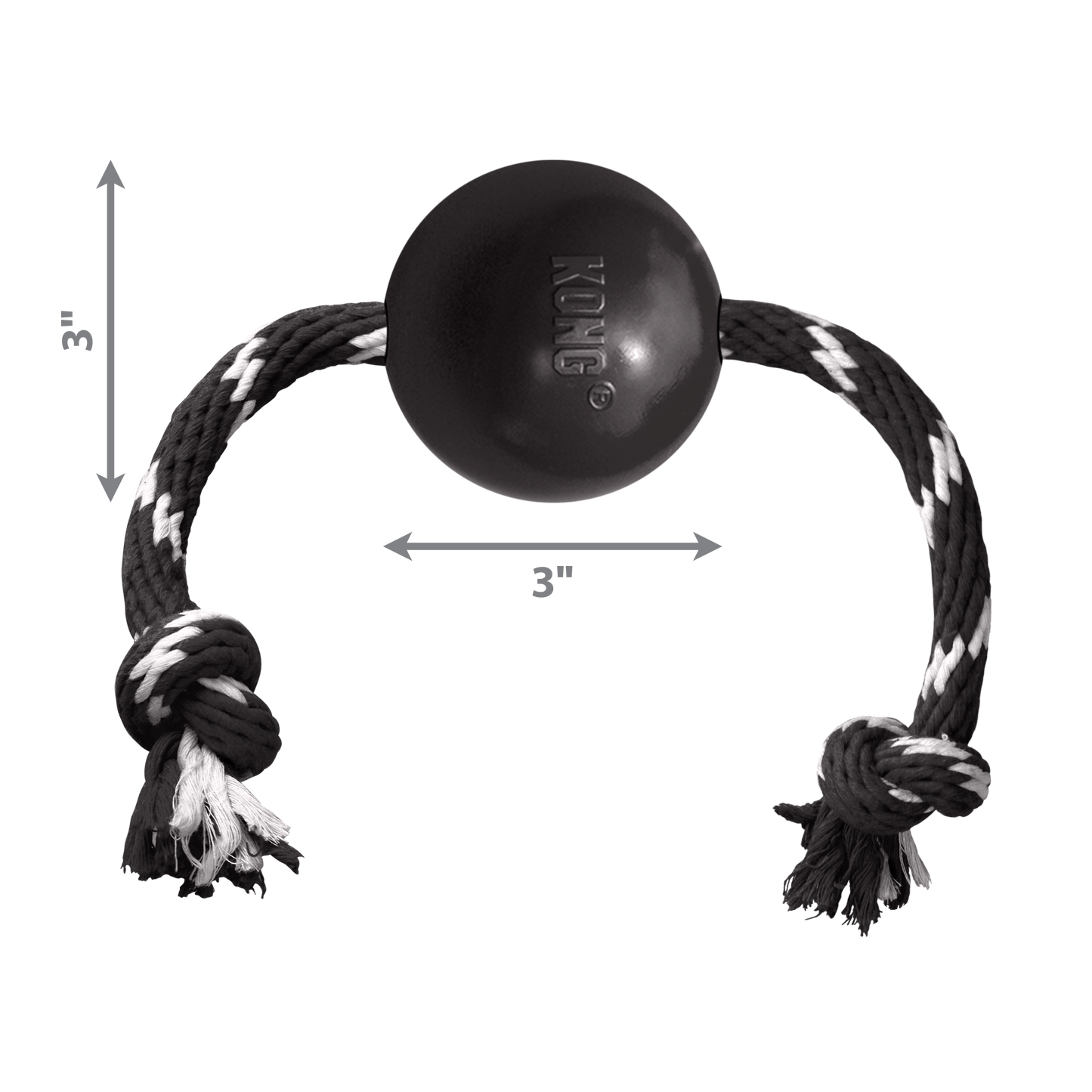 KONG: Extreme Ball w/Rope