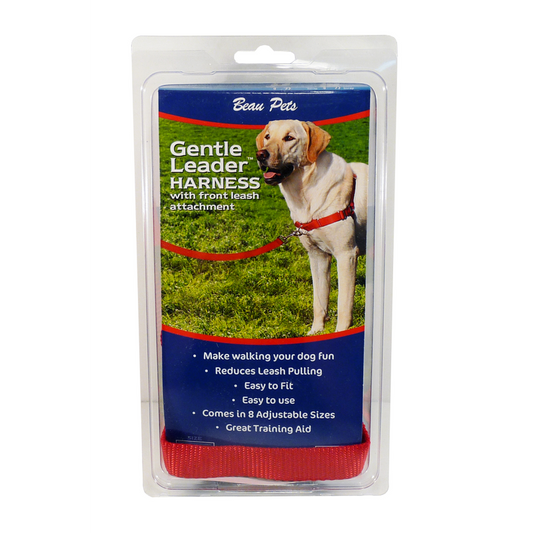 Gentle Leader: Front Lead Harness - Red, Large