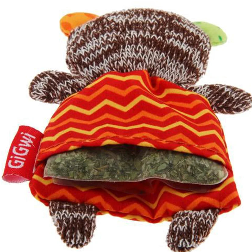 GiGwi: Refillable Catnip Toy Bear