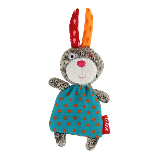 GiGwi: Refillable Catnip Toy Rabbit Multicolour