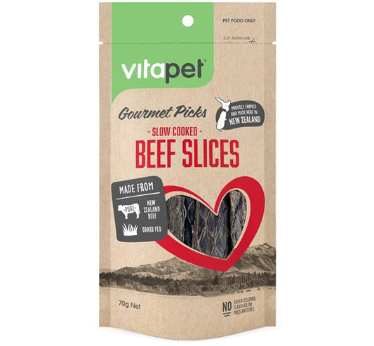 Vitapet: Gourmet Picks Beef Slices