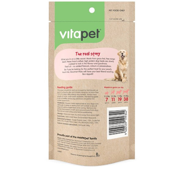 Vitapet: Gourmet Picks Beef Slices