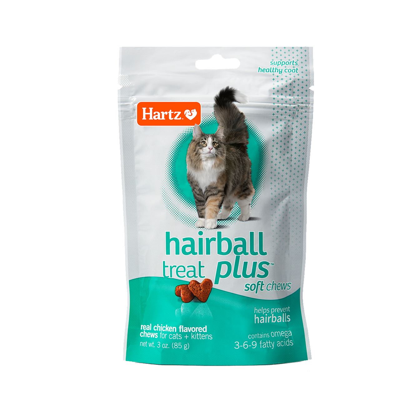 Hartz: Hairball Remedy Plus for Cats & Kittens Soft Chews - 85g