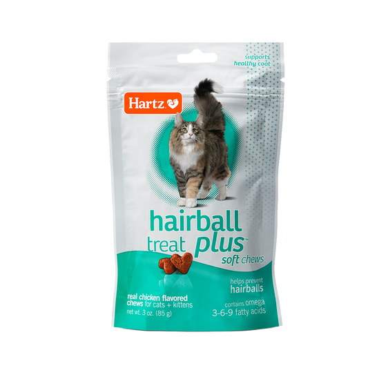 Hartz: Hairball Remedy Plus for Cats & Kittens Soft Chews - 85g