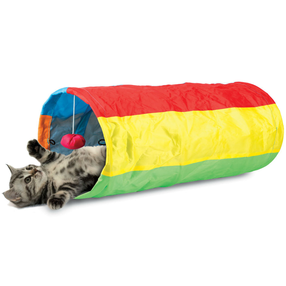 Trouble & Trix: HiJinx Adventure Play Tunnel For Cats - 50cm