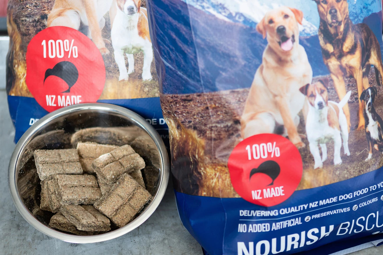 Mighty Mix: Nourish Dog Biscuits