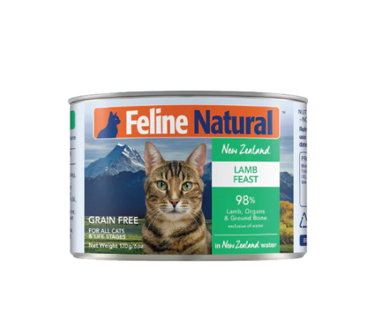 Feline Natural Canned: Lamb Feast - 170g