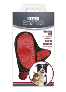 Le Salon: Essentials Rubber Grooming Mitt (for dogs & cats)