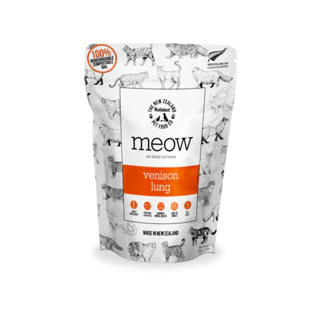 Meow: Venison Lung Treats - 50g