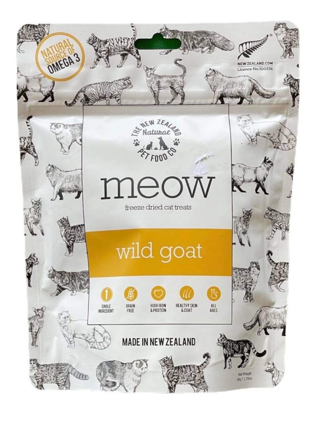 Meow: Wild Goat Treats - 50g