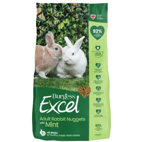 Burgess: Excel Rabbit Nuggets with Mint
