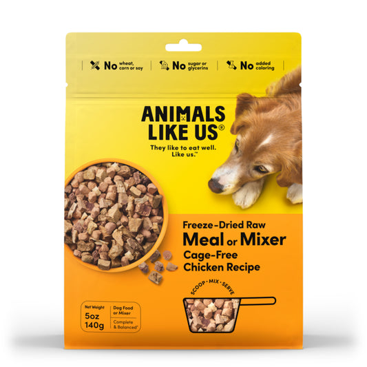 Animals Like Us: DOG Meal/Mixer Chicken 140g