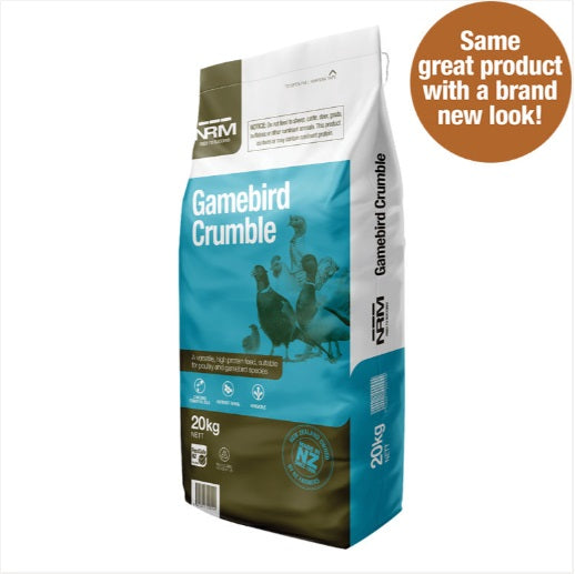 NRM Gamebird Crumble 20kg