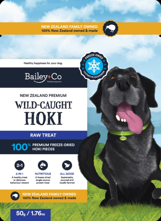 BAILEY: NZ Hoki Pieces - 50g